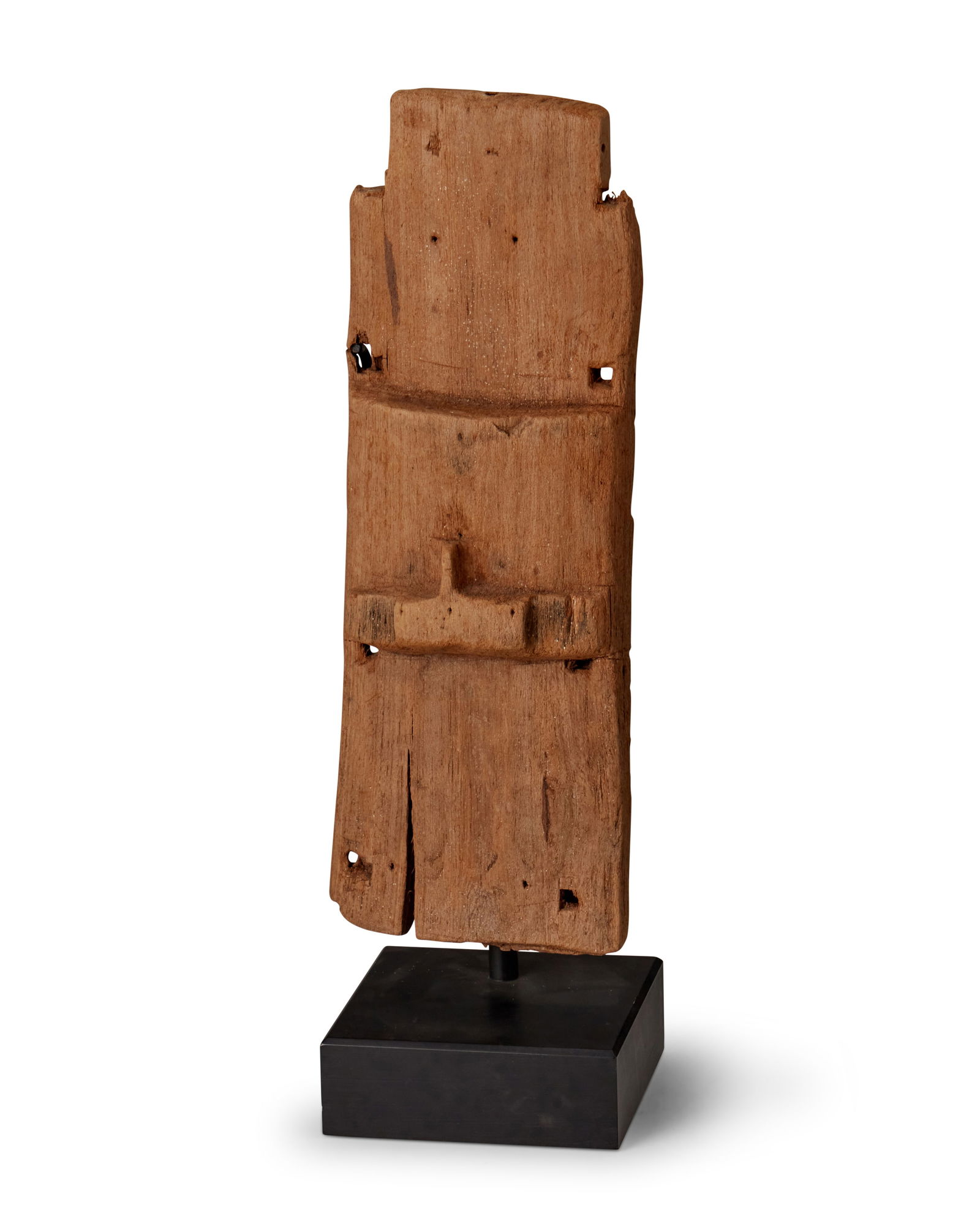 A Chancay-style wood mask, 19th century or earlier (1 of 2)