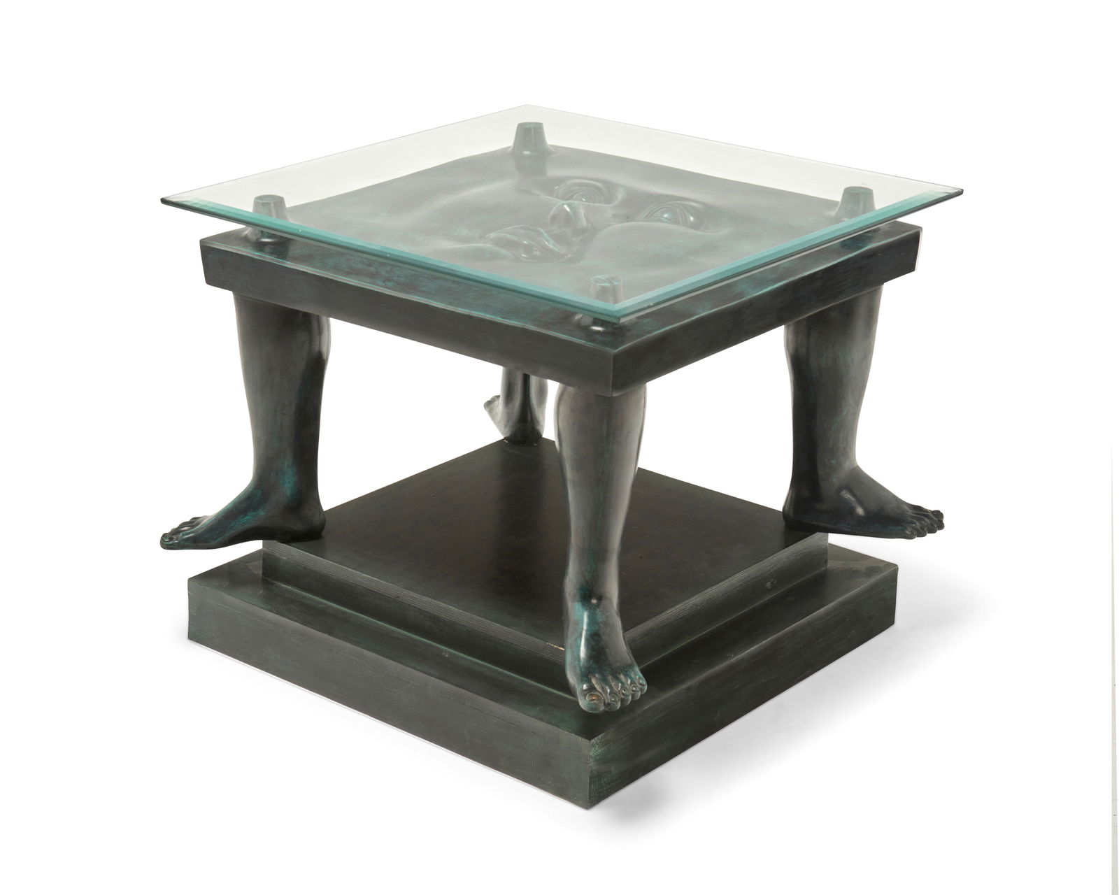 Sergio Bustamante (b. 1949, Mexican), "Small table with Face," 1996 (1 of 10)