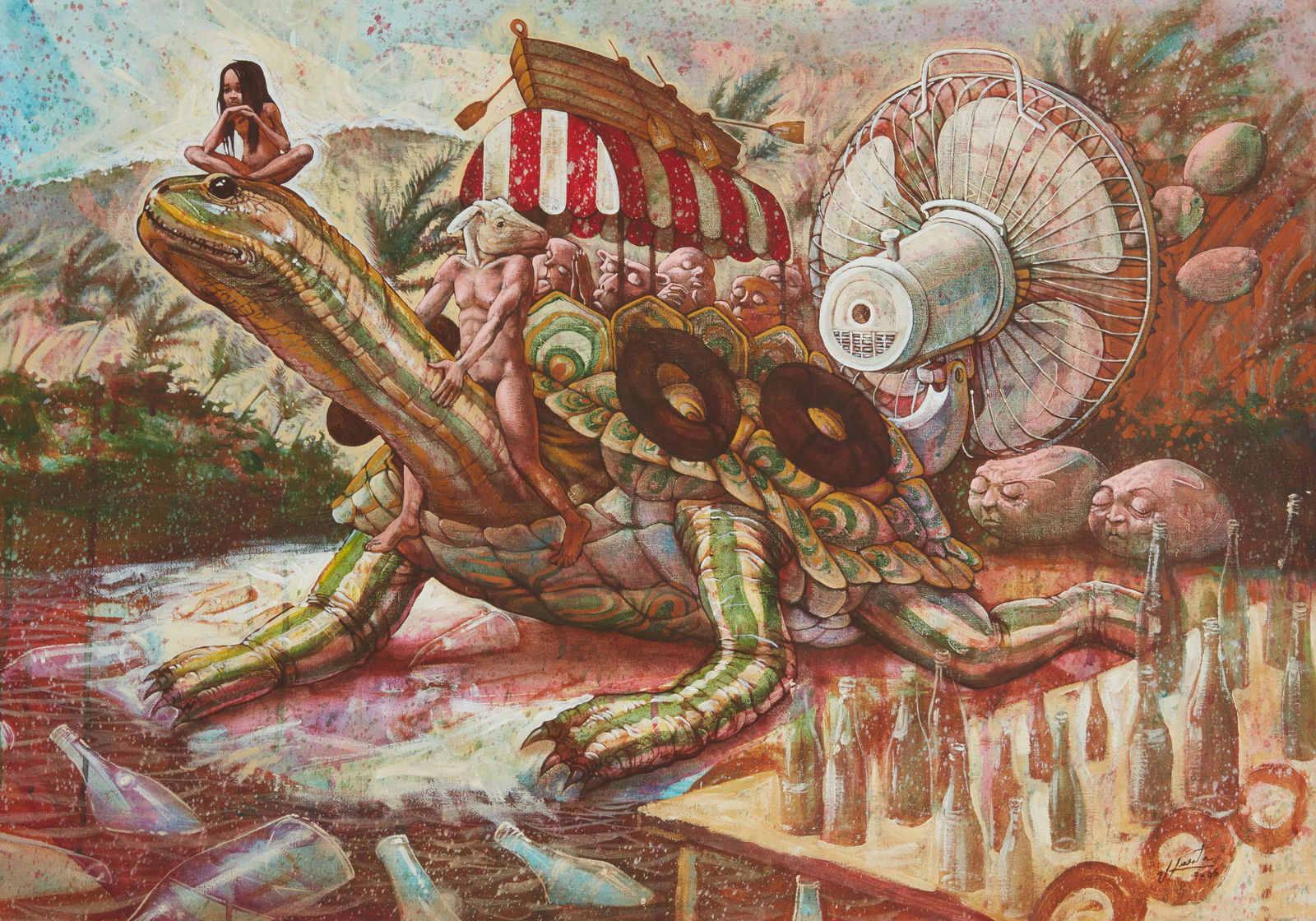 Victor Huerta Batista (b. 1972, Cuban), Tortoise, 2006 (1 of 5)