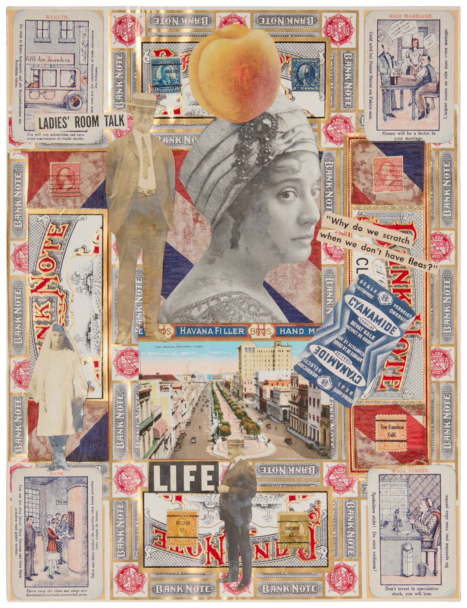 Felipe Jesus Consalvos (1891-1960, Cuban-American), "Ladies Room Talk" (1 of 5)