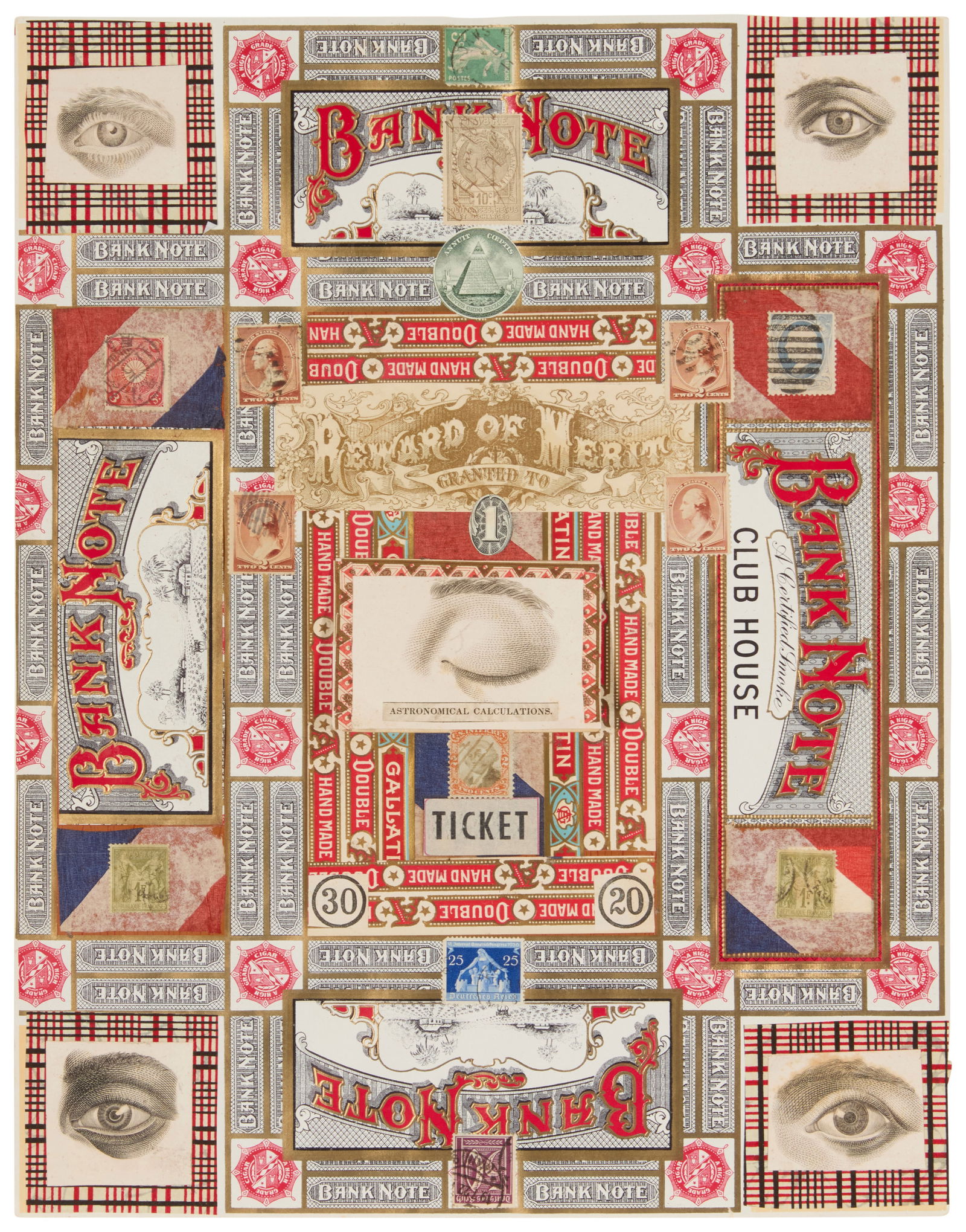 Felipe Jesus Consalvos (1891-1960, Cuban-American), "Astronomical Calculations" (1 of 6)