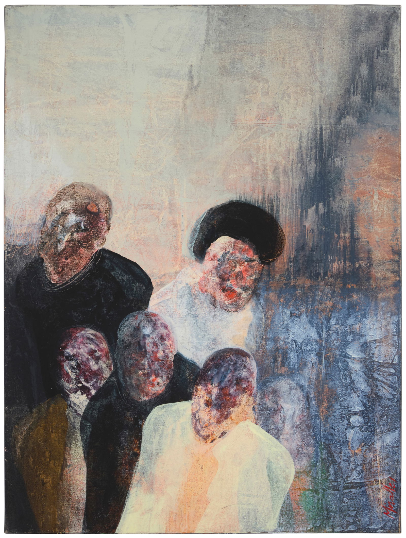 Christophe Miralles (b. 1970, Franco-Spanish), "Ses reins br?lent comme le phosphore" (1 of 8)