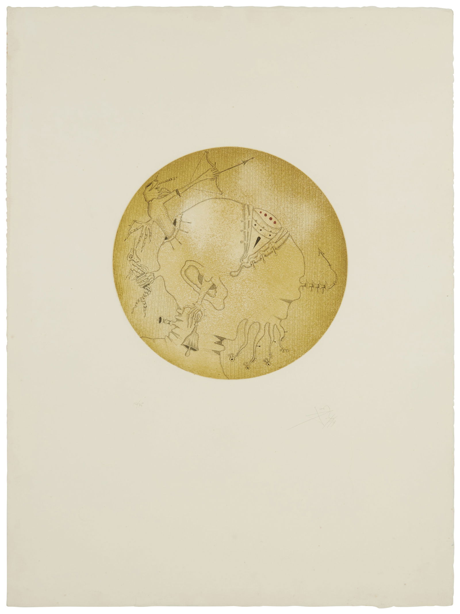 Joan Pona (1927-1984, Spanish), "Amorfo," 1973 (1 of 6)