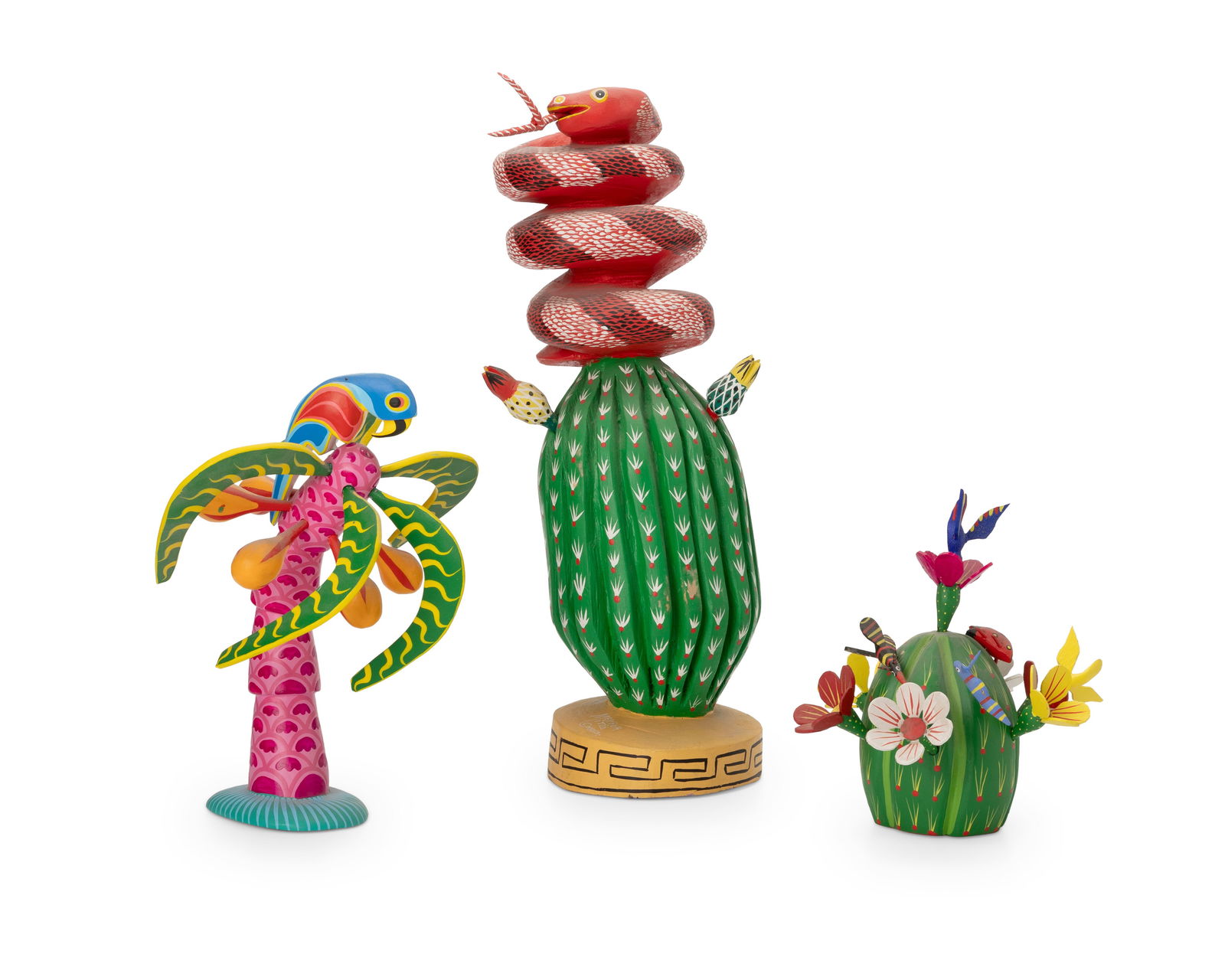 Three Mexican alebrijes figures (1 of 10)