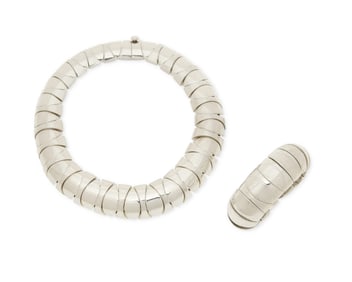 A set of Mexican sterling silver jewelry