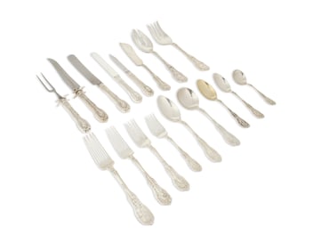A Gorham sterling silver 'Mythologique' flatware service