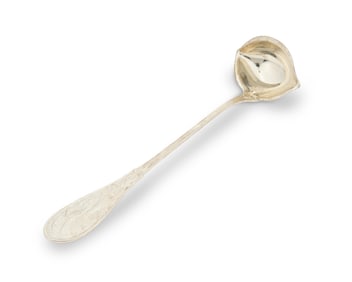 A Tiffany & Co. sterling silver 'Audubon' punch ladle