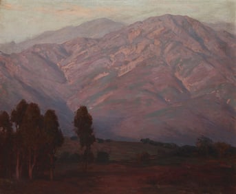 Edgar Alwin Payne (1883-1947), "San Gabriel Mountains - Jones Peak, Sierra Madre"