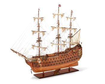 An Old Modern Handicrafts model of HMS Victory