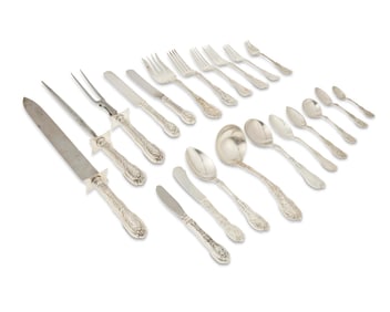 A Gorham sterling silver 'Mythologique' flatware service