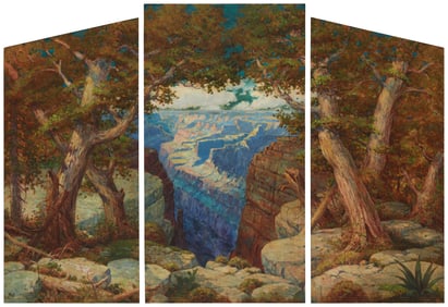 A 20th Century American School Triptych