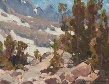 Edgar Alwin Payne (1883-1947), "Mountain View"