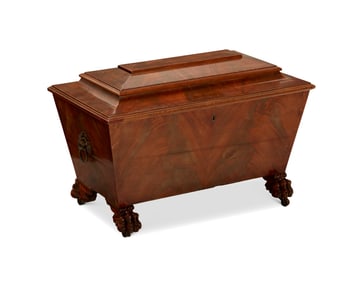 A Regency mahogany cellarette