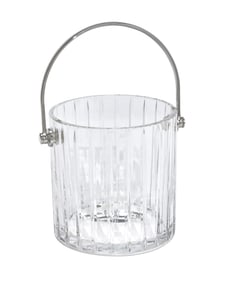 A Baccarat glass 'Harmonie' ice bucket