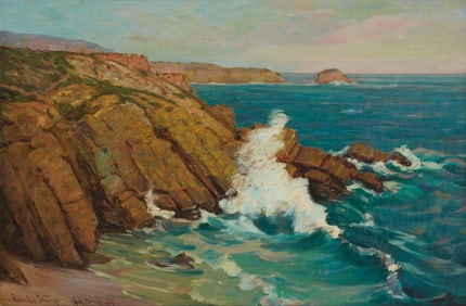 Anna Lee Day Stacey (1865-1943), "Arch Beach," 1917