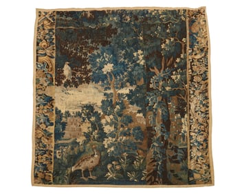 A Flemish verdure tapestry