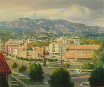 Innocenzo Daraio (1903-1993), "Beverly Dr., Beverly Hills"