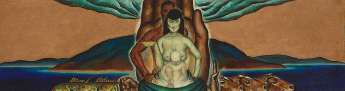 Tom Tyrone Comfort (1909-1939), Man, woman and child
