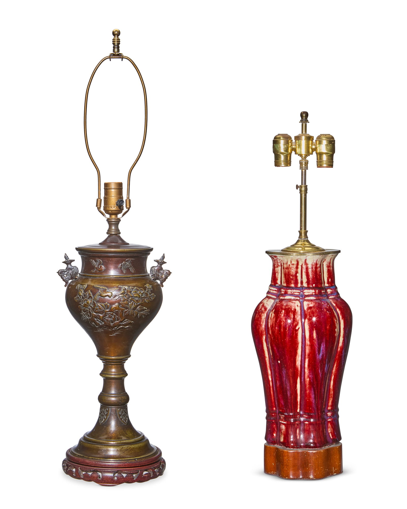 Two East Asian table lamps (1 of 5)