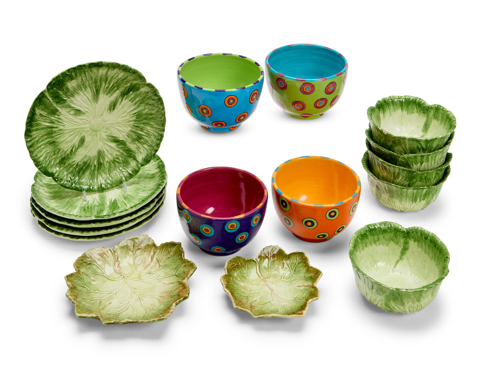 A group of Contemporary ceramic bowls and dishes (1 of 4)