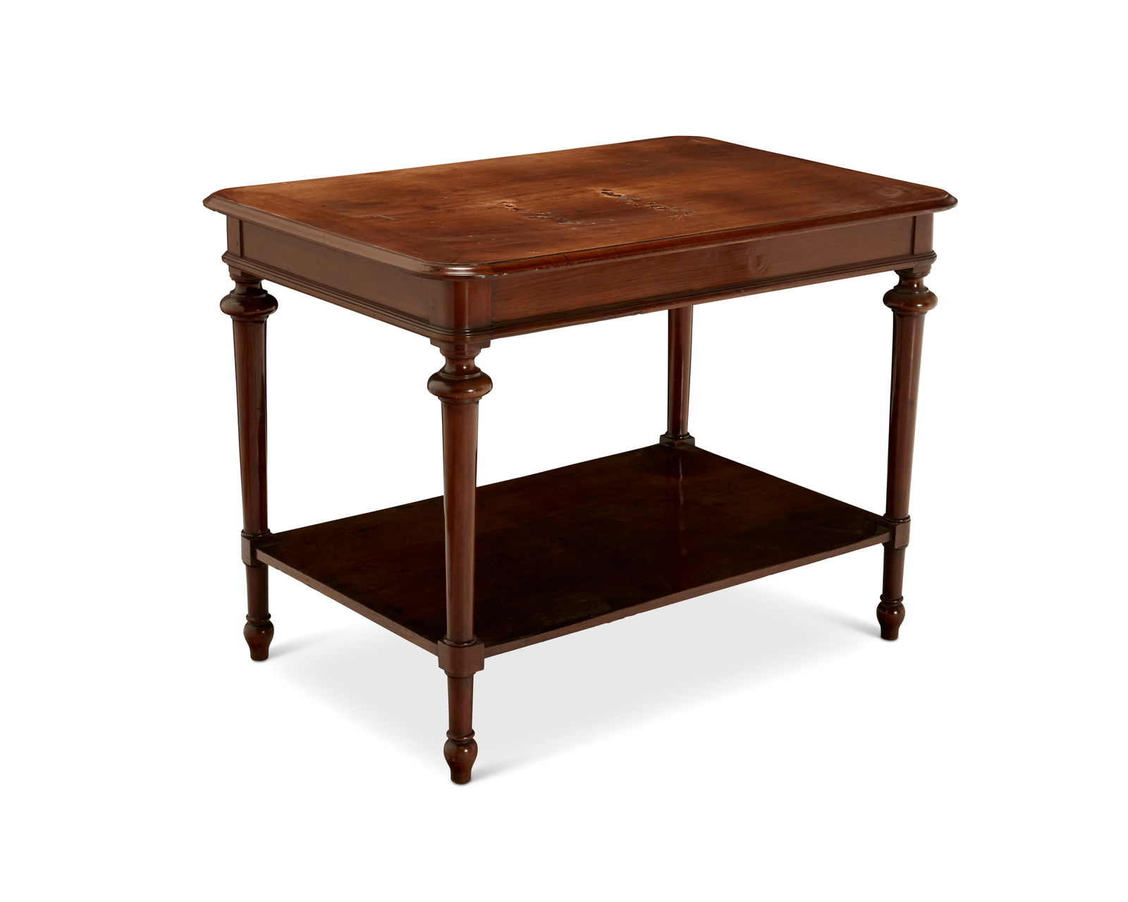 A Contemporary wood side table (1 of 7)