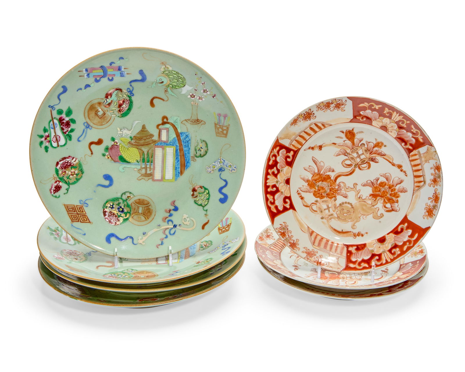 Two sets of Chinese porcelain plates (1 of 2)