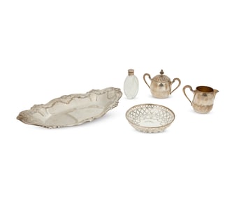 A group of Gorham sterling silver table items