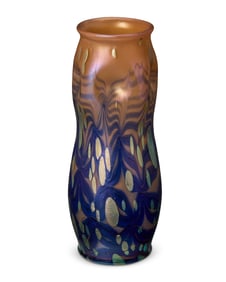 A Johann Loetz Witwe glass 'Cytisus Neuroth' vase