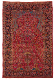 A Fereghan garden prayer rug