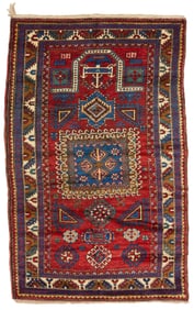 A Caucasian prayer rug