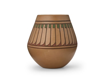 Crucita "Blue Corn" Calabaza (1921-1999, San Ildefonso Pueblo)