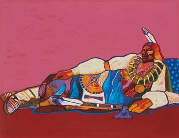 John Nieto (1936-2018), "Ponca Chief"