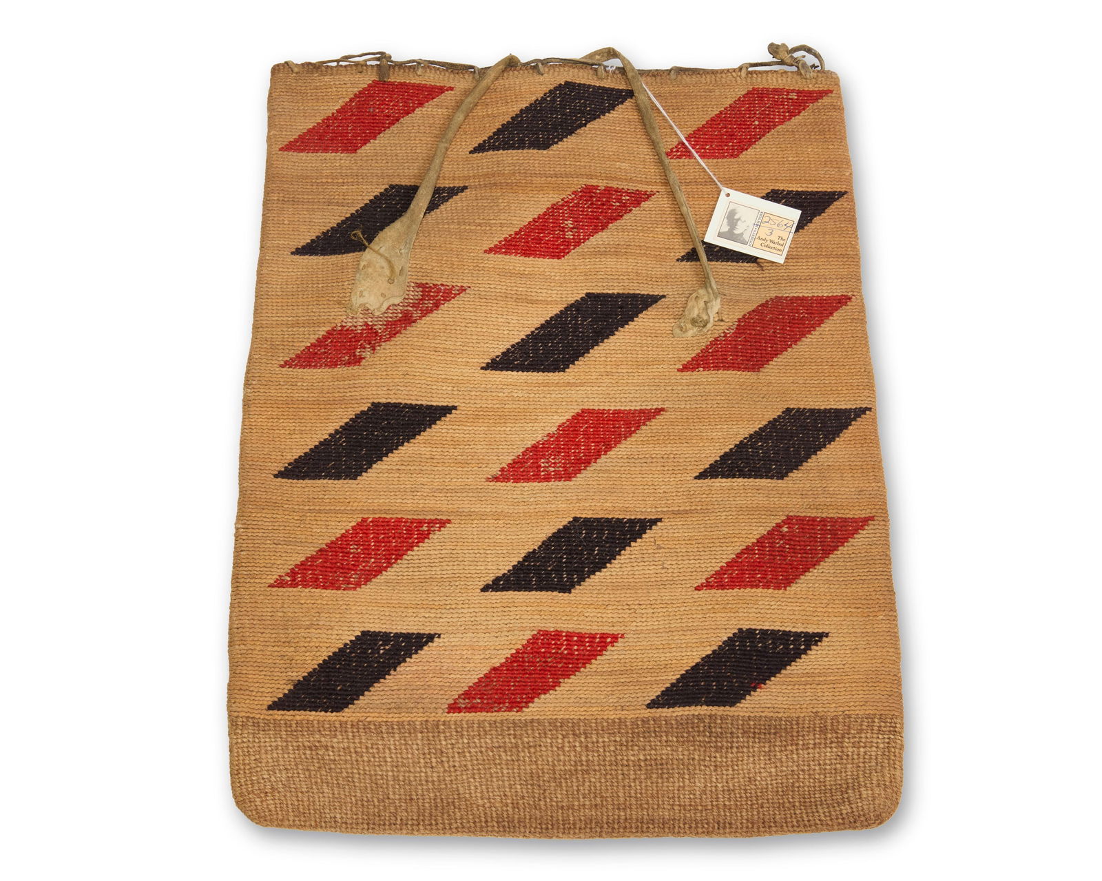 A Nez Perce twined corn husk bag (1 of 5)