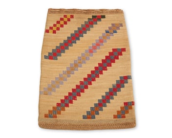 A Nez Perce twined corn husk bag
