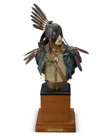 Dave McGary (1958-2013), "Trophies of Honor" from the "Warrior Series," 1994