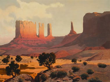 James Swinnerton (1875-1974), "Monument Valley"
