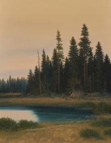 Gene Speck (b. 1937), "The Woodlands," 2008