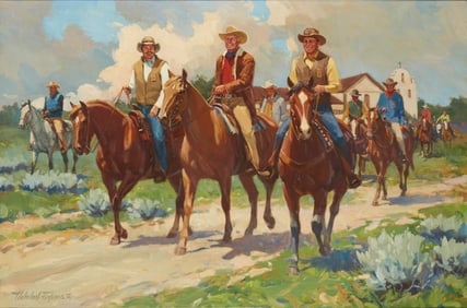 Nicholas Samuel Firfires (1917-1990), "Three of a Kind"