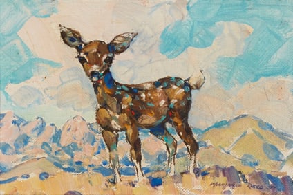 Marjorie Reed (1915-1996), "Bambi and the Lamb of God"