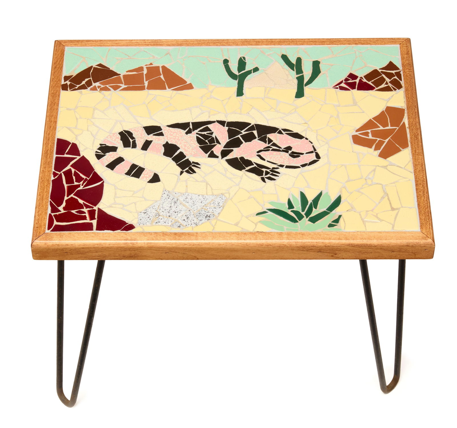 A Southwest-style mosaic side table (1 of 5)