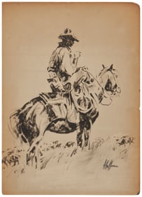 Frank Hoffman (1888-1958), "The Long Ride Home"