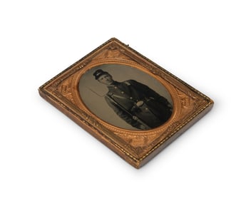 A Civil War era tintype