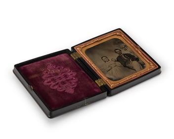 A Civil War era tintype
