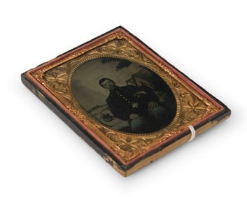 A Civil War era tintype