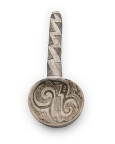 An Anasazi/Ancestral Pueblo pottery ladle