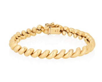 A 14K Gold Bracelet