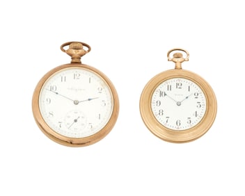 Elgin: Two Gold-Filled Pocket Watches