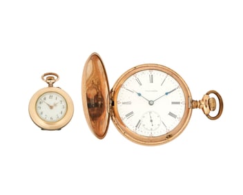 Two Gold Pocket Watches