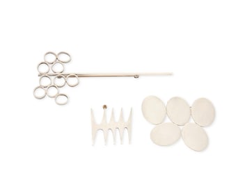 Betty Cooke: A Collection of Sterling Silver Brooches
