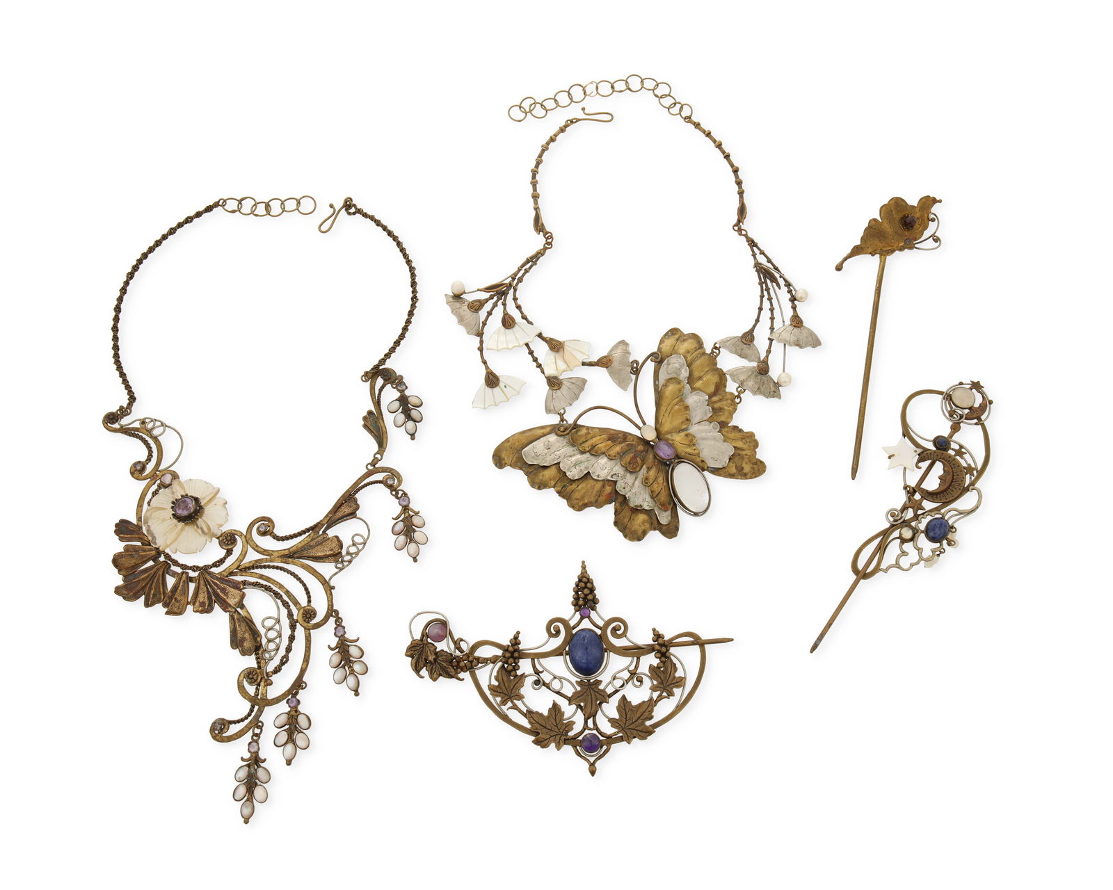 A Group of Binda Mixed Metal Jewelry (1 of 1)